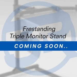 Freestanding Triple Monitor Stand
